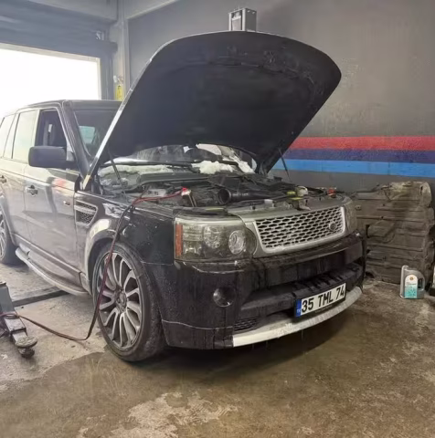 BMW Periyodik Bakım, bmw önden motor jip